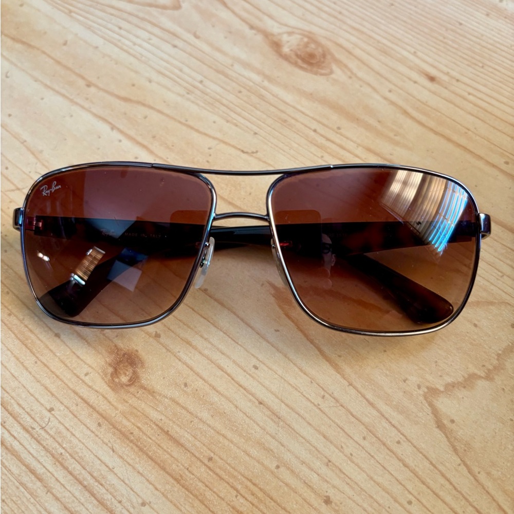 Ray-Ban Brown Gradient Sunglasses
